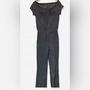Blue Denim Jumpsuit